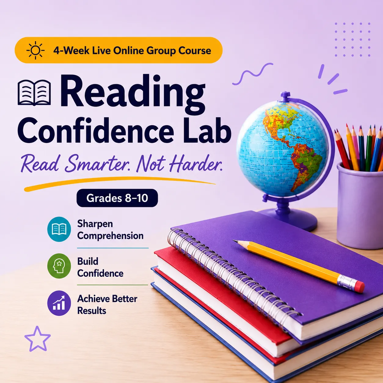 Reading confidence programme designed to improve comprehension, fluency, and academic confidence
